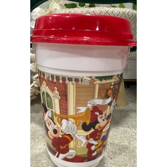 Disney Parks Mickey & Friends Popcorn Buckets Set Of 2 With Handles & Lids - Picture 4 of 11